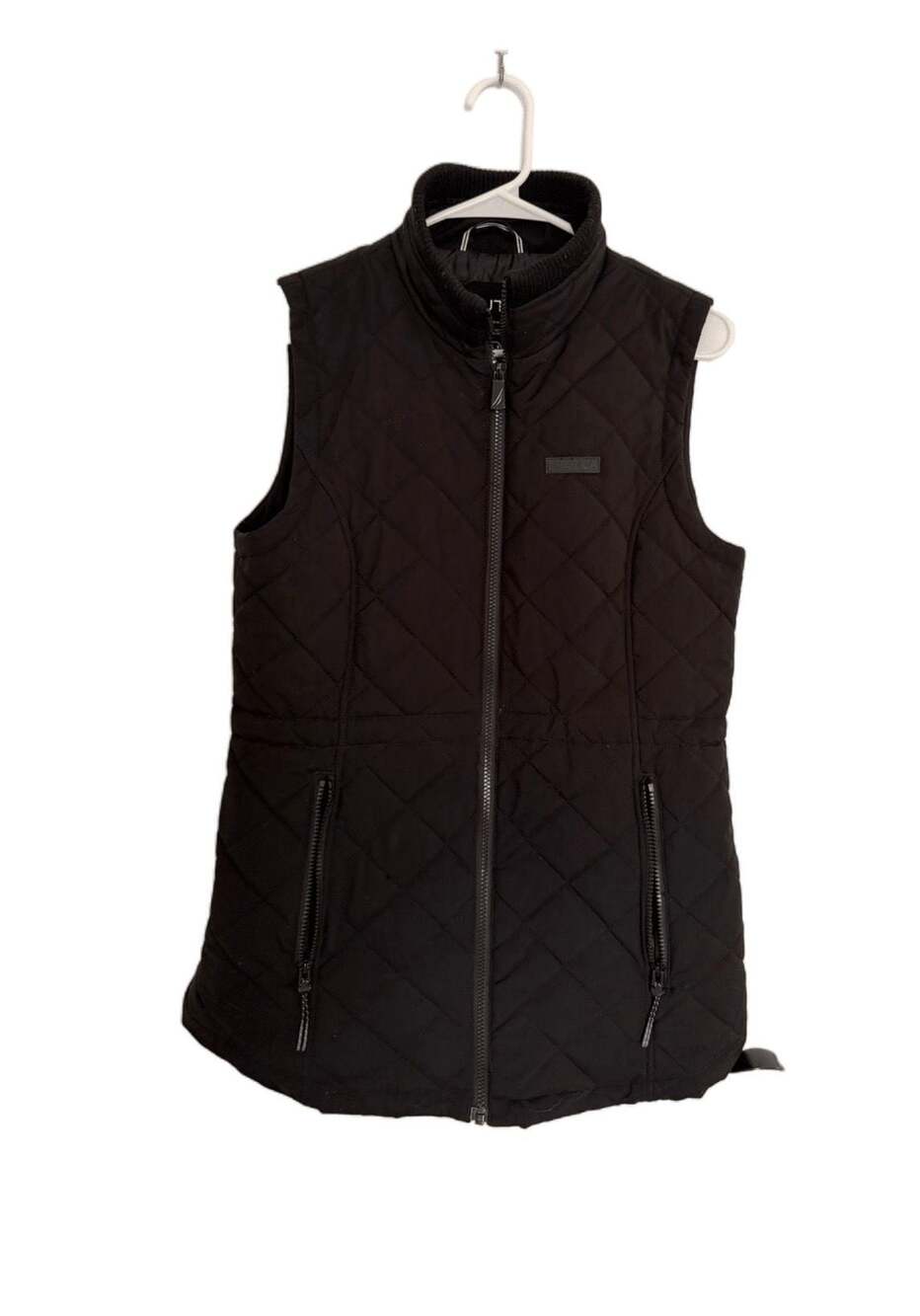 BOGO Nautica Women's Quilted Vest Black Size S